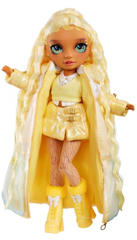 Rainbow High Winter Wonderland Doll- Sunny (Yellow)