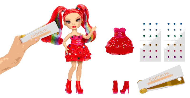 Rainbow High Be Dazzling Fashion panenka - Vivienne Rouge (Red)