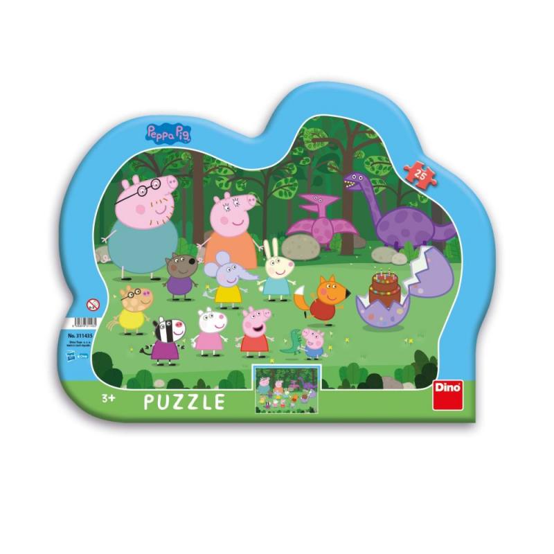 PEPPA PIG 25 kontura Puzzle