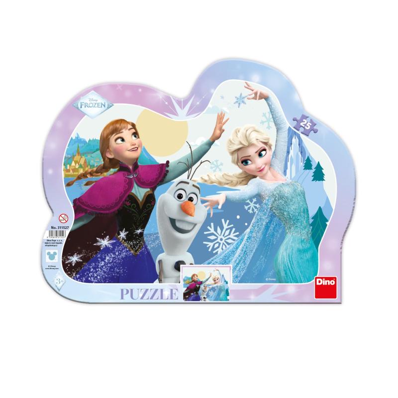 ANNA A ELZA TANČÍ 25 kontura Puzzle