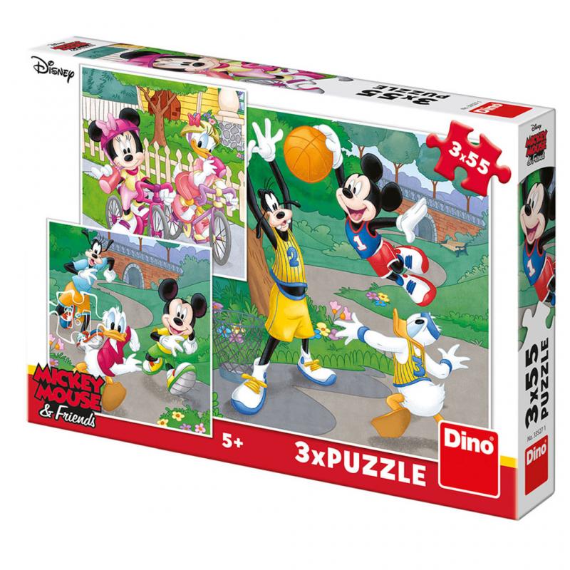 WD Mickey a Minnie športovci 3x55D