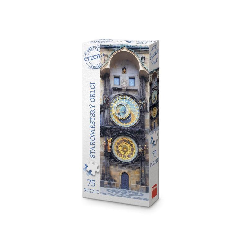 STAROMĚSTSKÝ ORLOJ 75 panoramic Puzzle TRAVEL