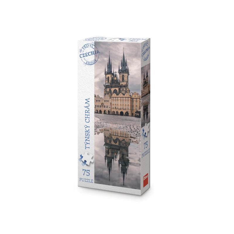 TÝNSKÝ CHRÁM 75 panoramic Puzzle TRAVEL