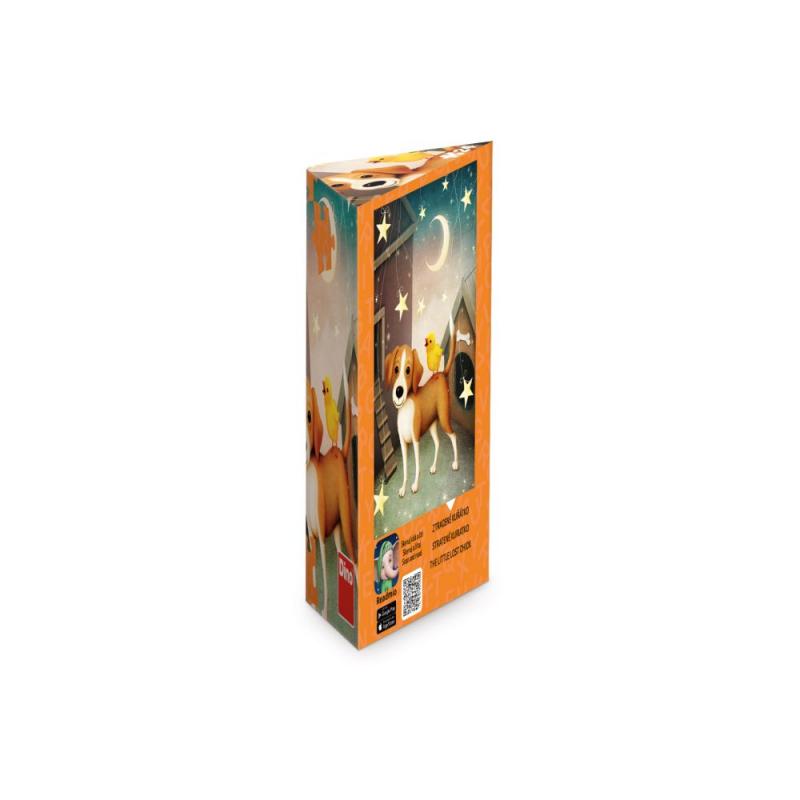 ZTRACENÉ KUŘÁTKO 24 triangl Puzzle