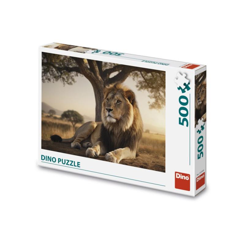 ODPOČÍVAJÚCI LEV 500 Puzzle