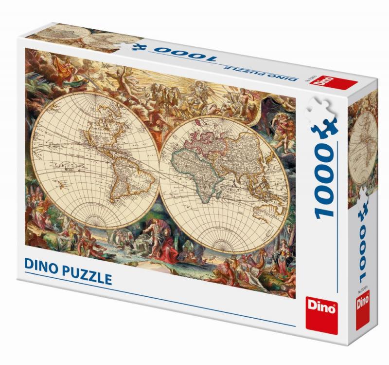 HISTORICKÁ MAPA 1000 Puzzle