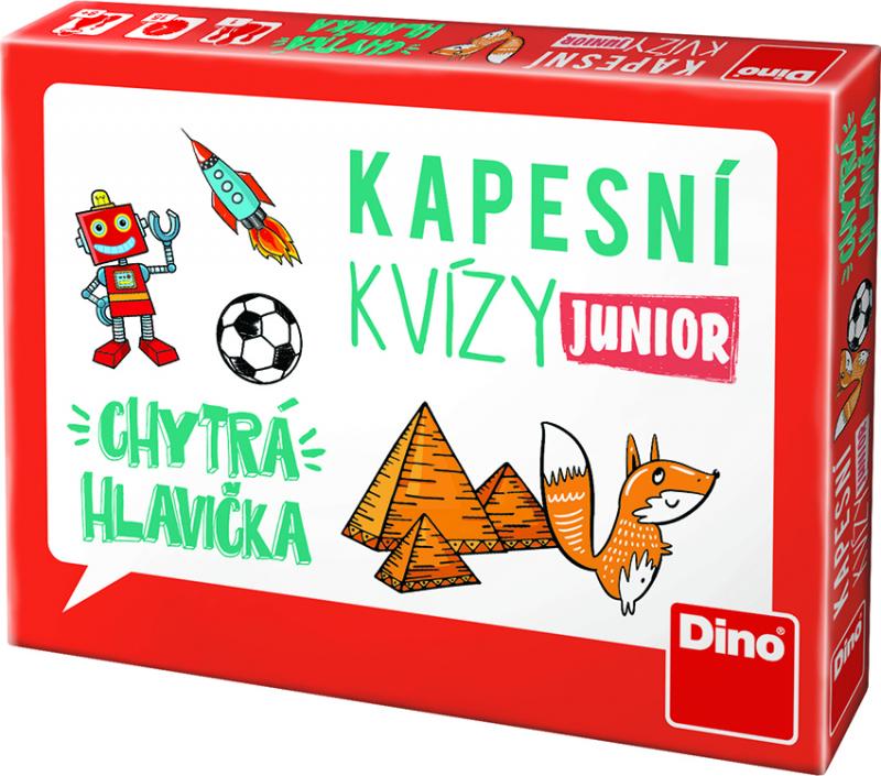 KAPESNÍ KVÍZY JUNIOR - CHYTRÁ HLAVIČKA Cestovní hra