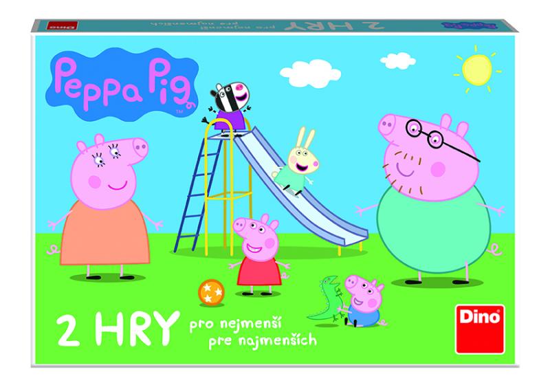 PEPPA PIG POJĎ SI HRÁT A SKLUZAVKY Dětská hra