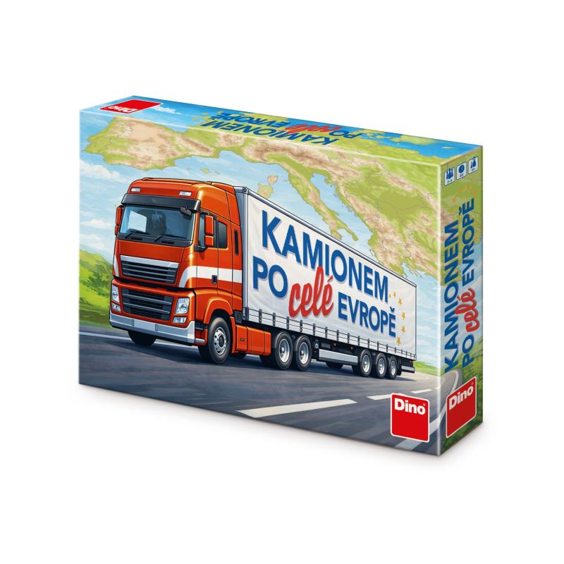 KAMÍONOM PO CELEJ EURÓPE Rodinná hra