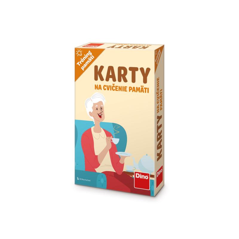 TRÉNING PAMÄTI: KARTY NA CVIČENIE PAMÄTI SK Náučná hra