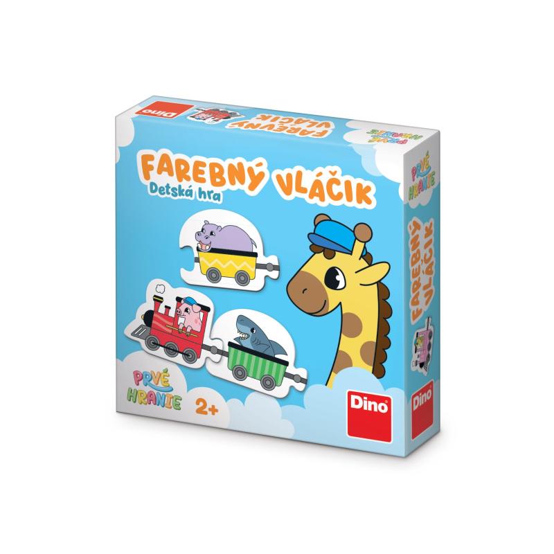 PRVÉ HRANIE: Farebný vláčik SK Náučná hra