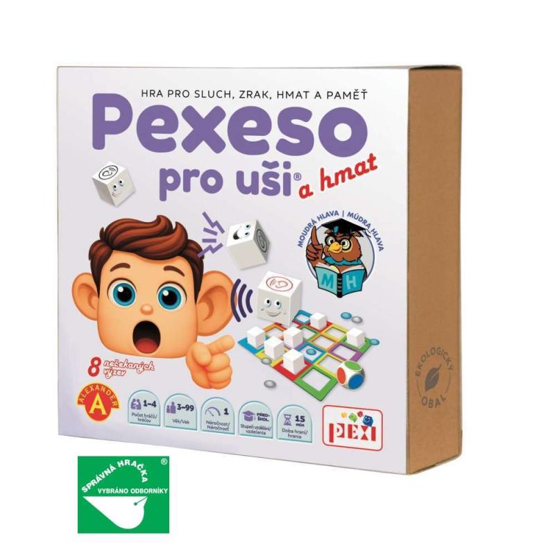 PEXI Pexeso pre uši a hmat