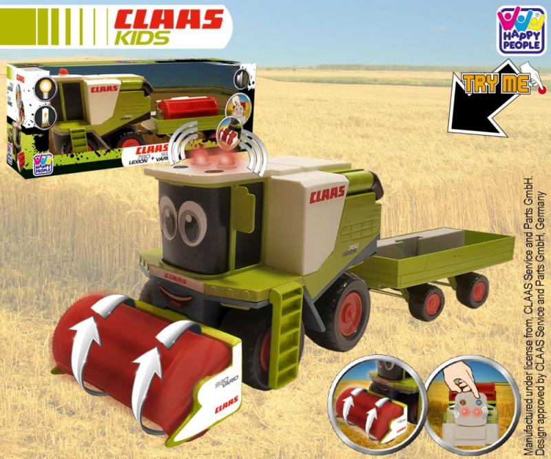 Kombajn s prívesom HP L & S CLAAS KIDS LEXION 780