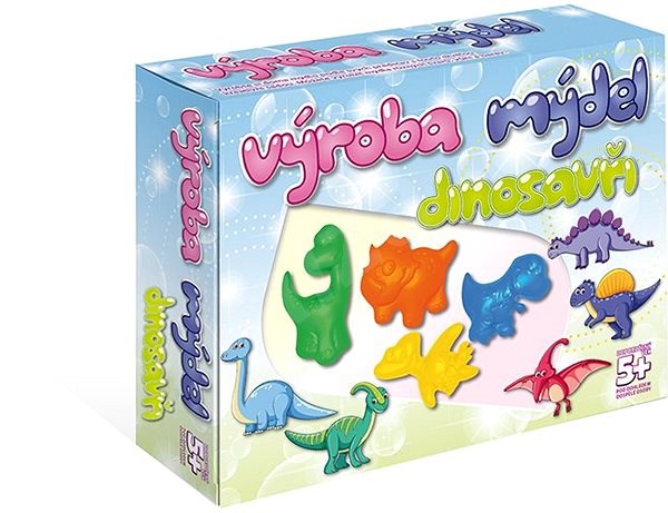 Výroba mydla - Dinosaury