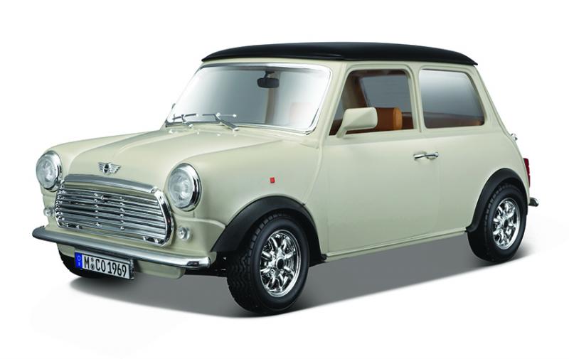 Bburago 1:18 Mini Cooper (1969) Beige