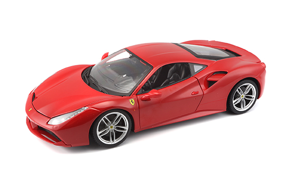 Bburago 1:18 Ferrari 488 GTB Red