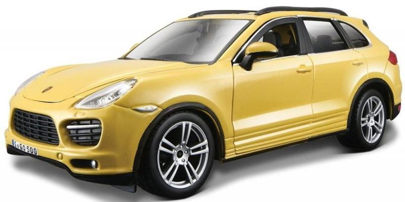 Bburago 1:24 Plus Porsche Cayenne Turbo Yellow