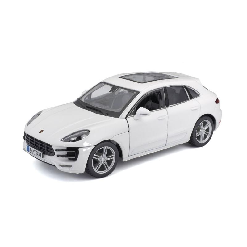 Bburago 1:24 Plus Porsche Macan White