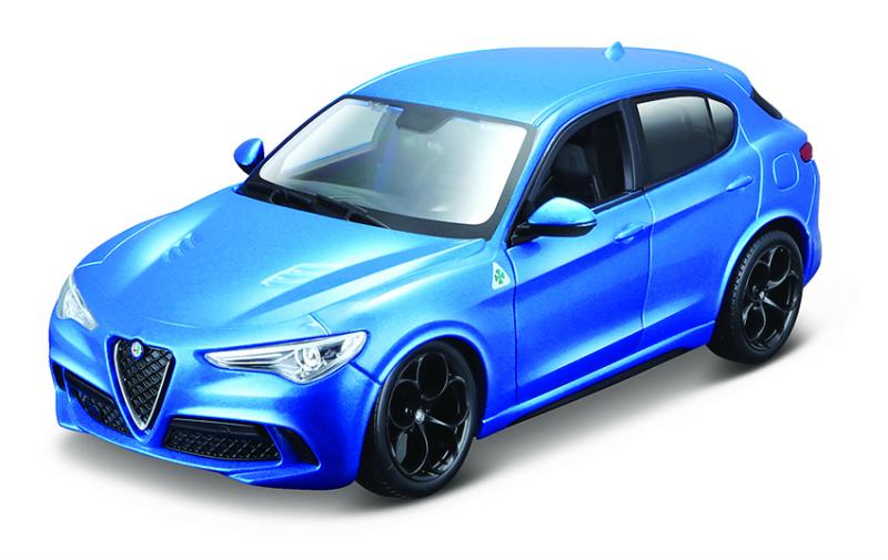 Bburago 1:24 Plus Alfa Romeo Stelvio Blue