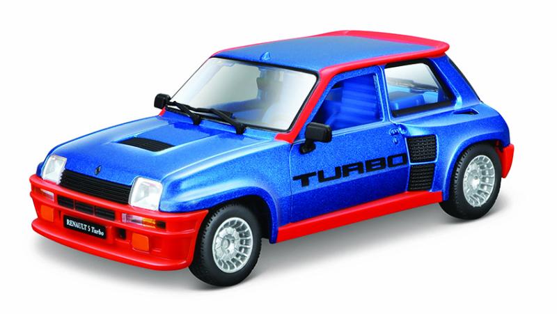 Bburago 1:24 Plus Renault 5 Turbo modré