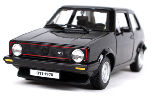 Bburago 1:24 Plus Volkswagen Golf MK1 GTI Black