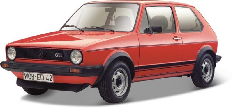 Bburago 1:24 Plus Volkswagen Golf MK1 GTI Red