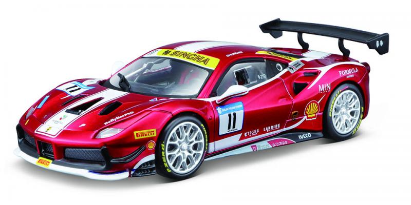 Bburago 1:24 Ferrari Racing 488 Challenge 2017