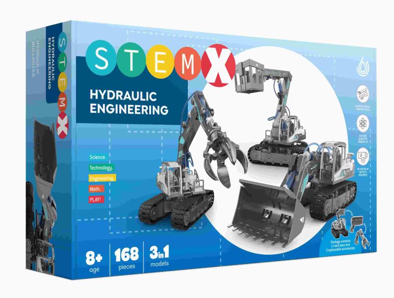 STAVEBNICE STEMX, 3v1 HYDRAulická vozidla