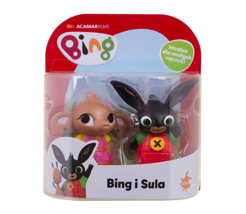 BING A PŘÁTELÉ FIGURKY TWIN PACK - BING/SULA