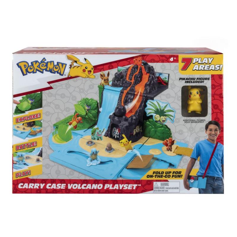 Pokémon Carry Case Volcano Playset