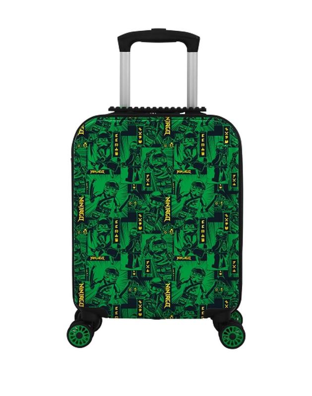 LEGO detský kufor PLAY DATE 46 cm, XS - LEGO Ninjago Green