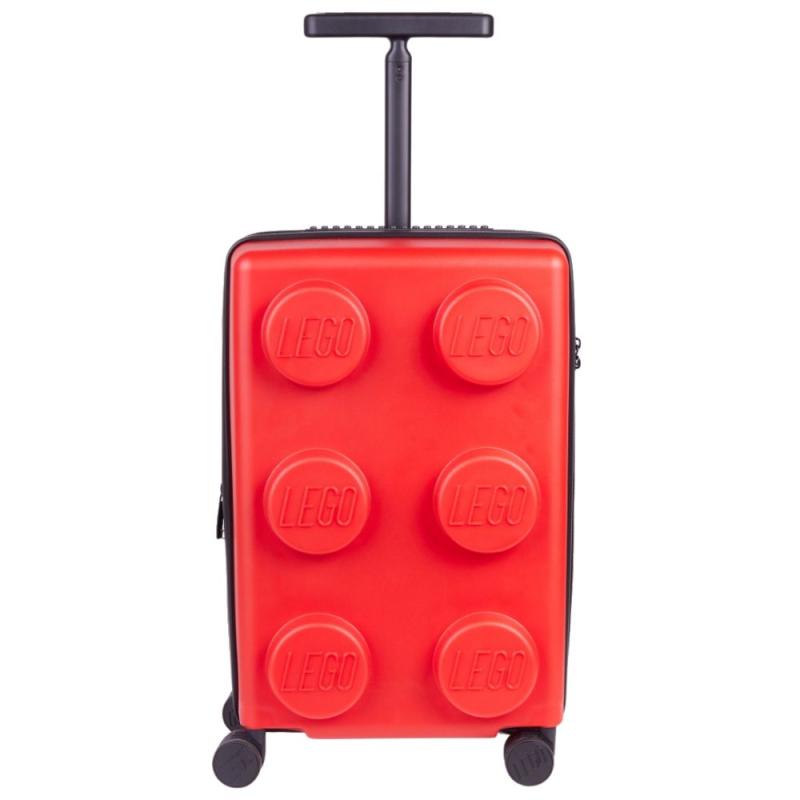 LEGO kufor Signature s expandérem 56 cm, S - Červený