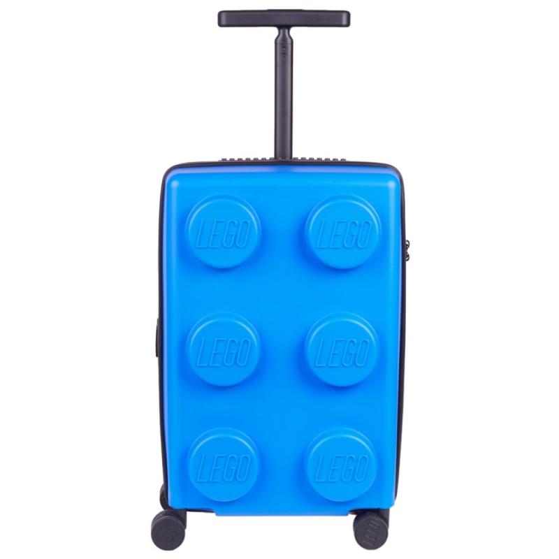 LEGO kufor Signature s expandérem 56 cm, S - Modrý