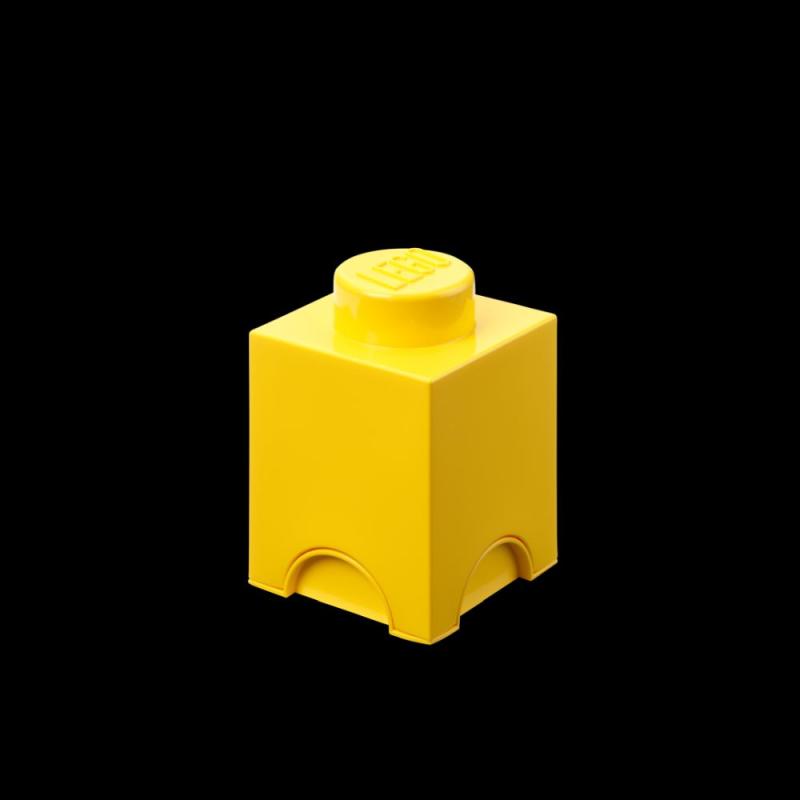 LEGO úložný box 1 - žltá