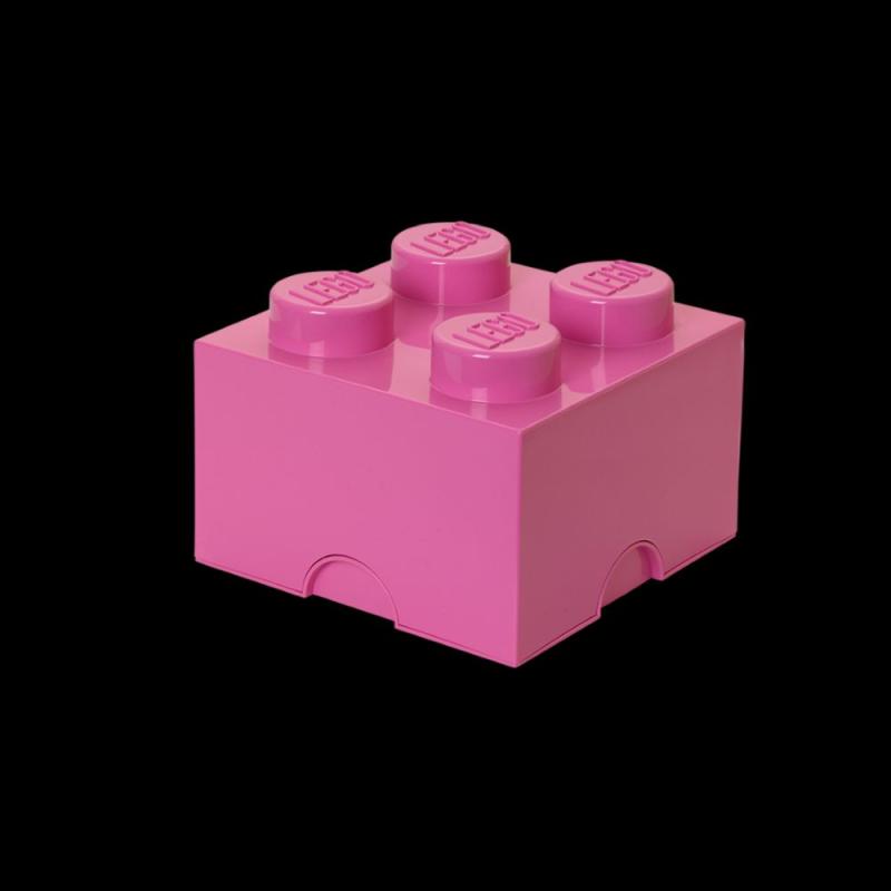 LEGO úložný box 4 - ružová