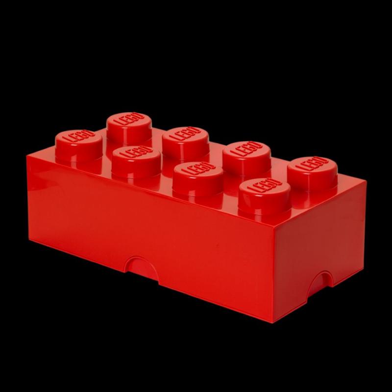 LEGO úložný box 8 - červená