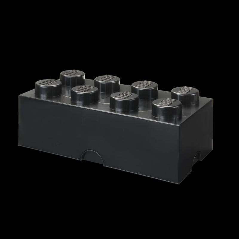 LEGO úložný box 8 - čierna