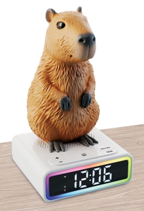 Digitální budík Kapybara