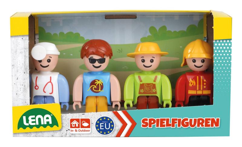 Set figurek s pohyblivými nožkami, okrasný kartón