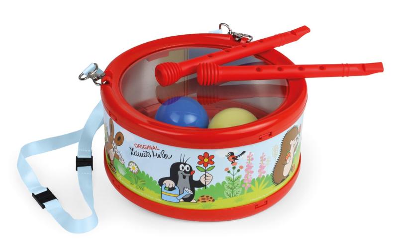 Bubínek krtek s flétnami