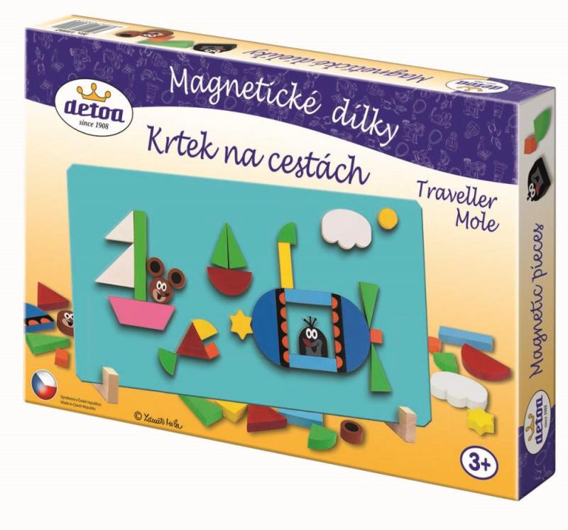 Krtek na cestách magnetické dílky