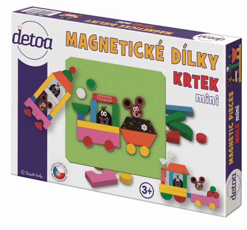 Magnetické dieliky Krtko mini