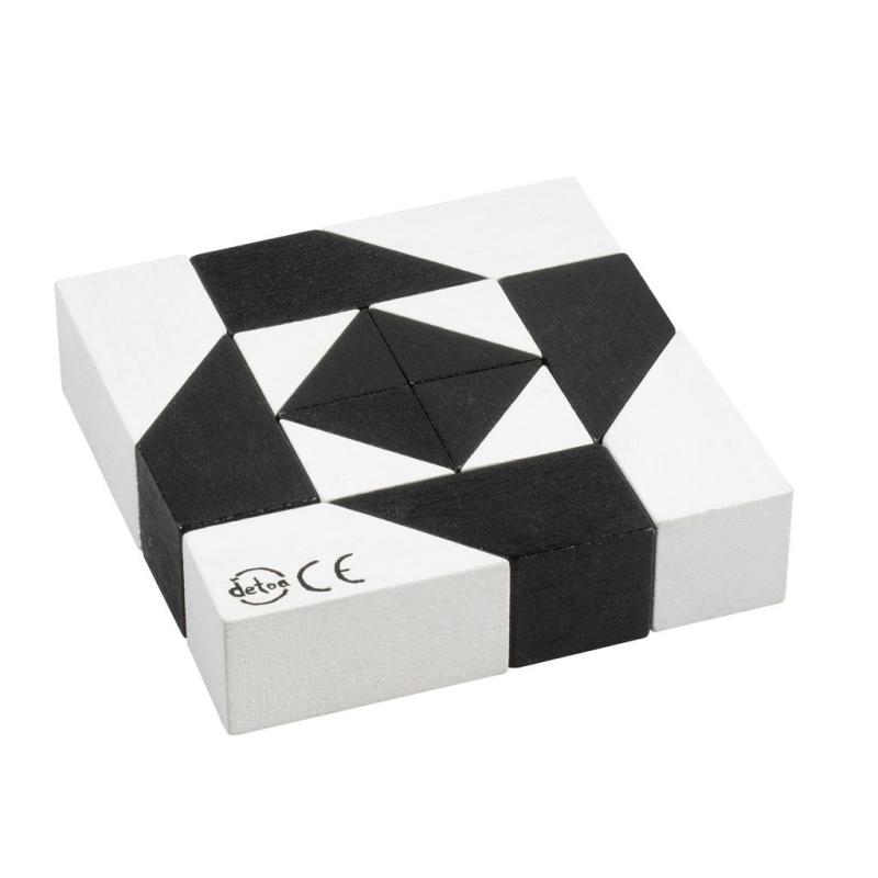 Tangram - čiernobiely