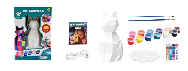 ARTO DIY Lampička Kočka
