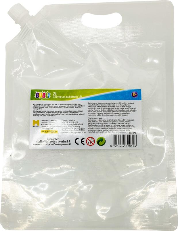BUBLI 2L roztok do bublifuku 1:9