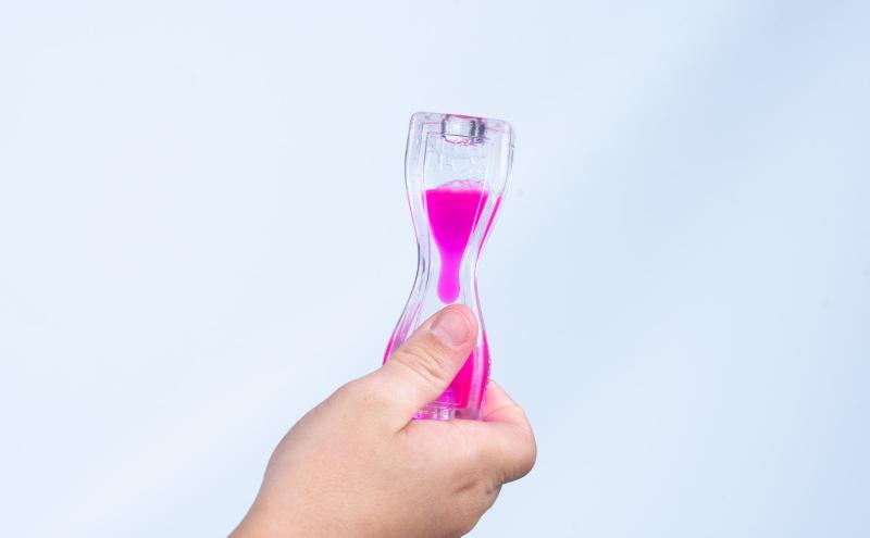 Fidget Blox Vision - farebná láva - fialová