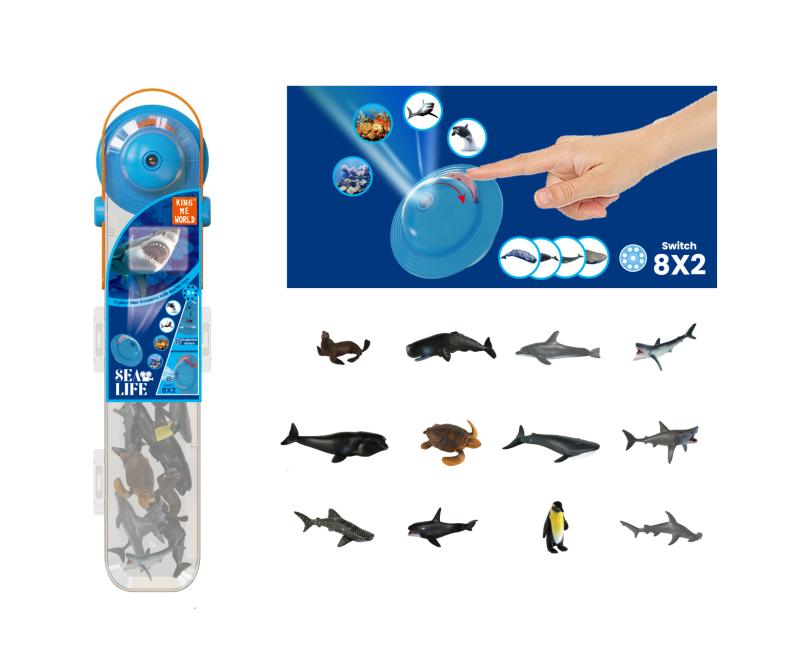 PLEJO Morské zvieratká s projektorom