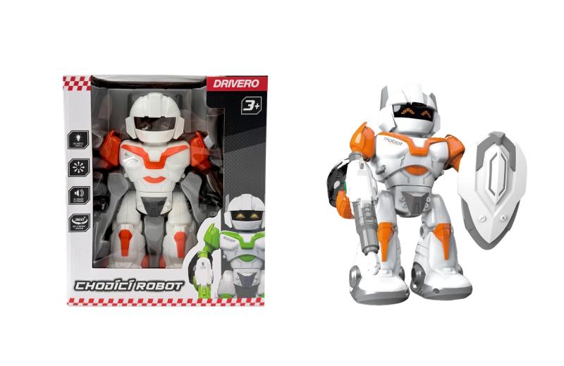 DRIVERO Chodící robot - oranžový