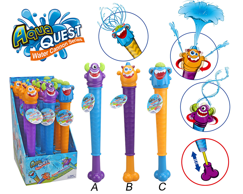 Vodné delo príšerka 45cm, rotujúca hlava