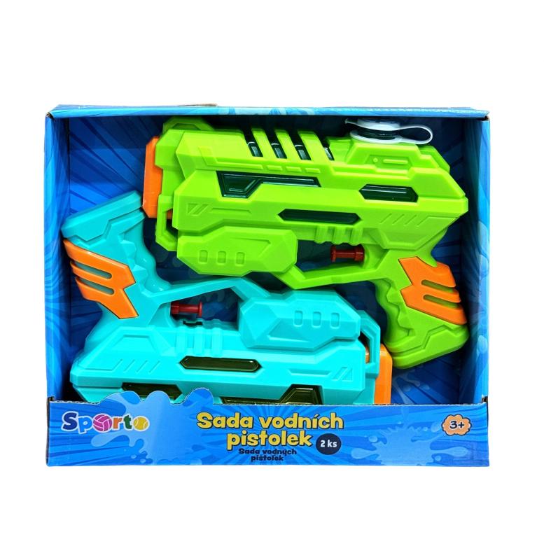 SPORTO Sada vodných pištoľek, 2 ks